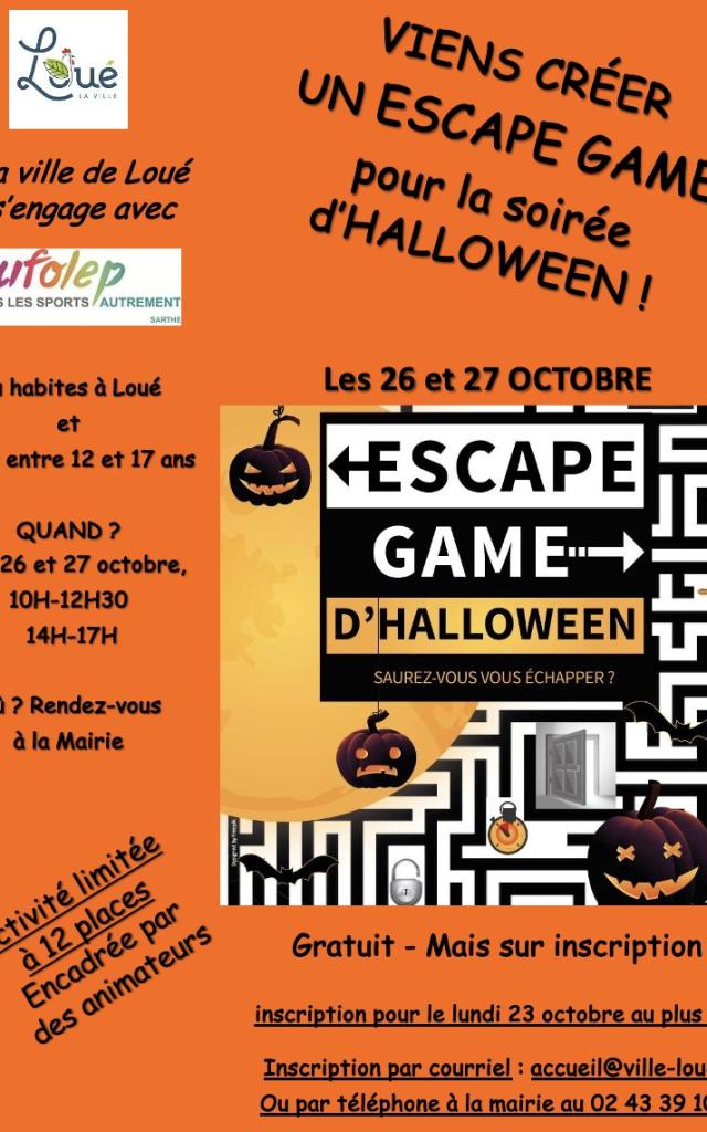 Escape Game Halloween Loue